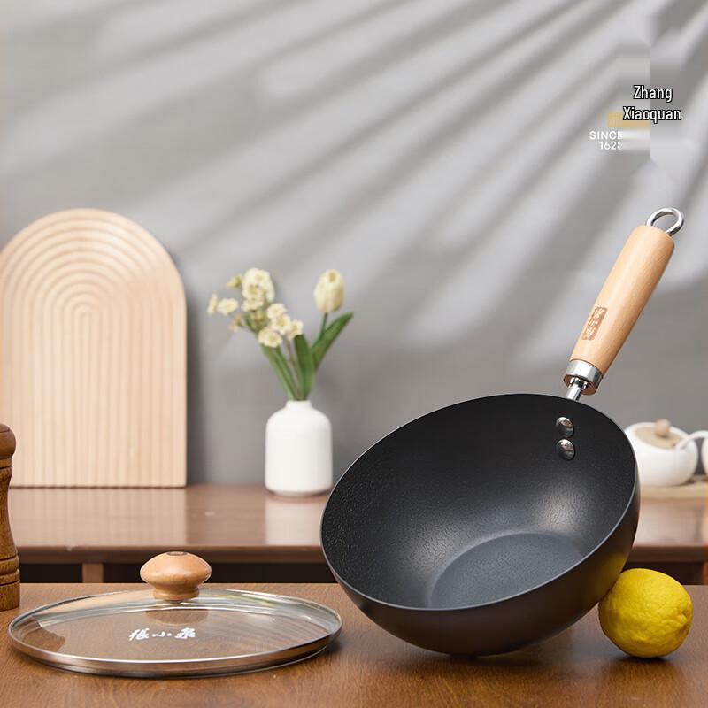 

Zhang Xiaoquan Traditional Carbon Steel Stir-Fry Wok