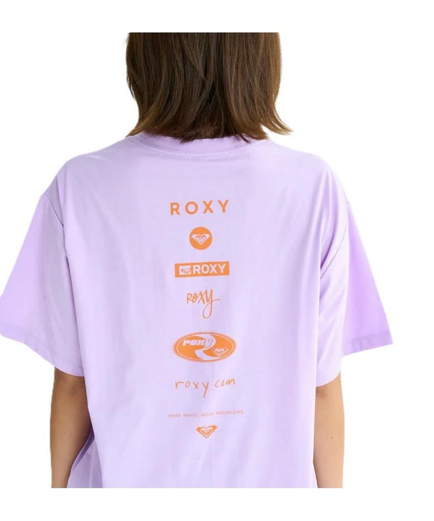 Roxy Women's Historical Logo Line Rashguard In LAV