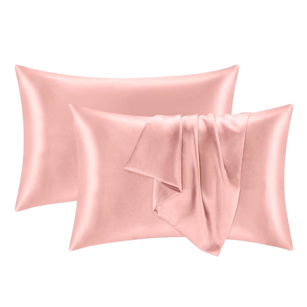 Silk Pillowcase For Hair And Skin With Zipper, Soft, Breathable, Smooth And Cool Pillowcase For Sleeping