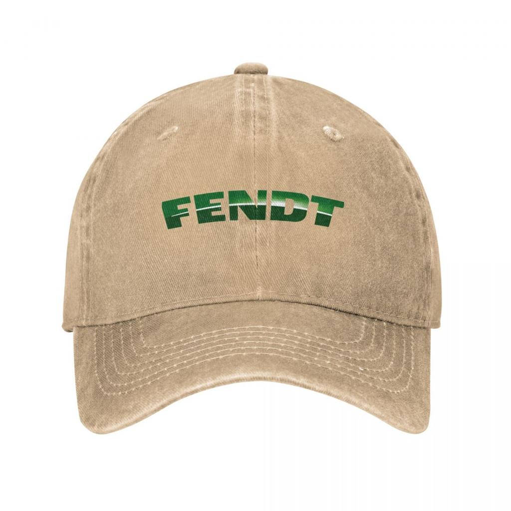 2026 Fendt Farming Baseball Cap For Men Women Distressed Denim Washed Sun Cap Tractor Agriculture All Seasons Adjustable Hats Ca