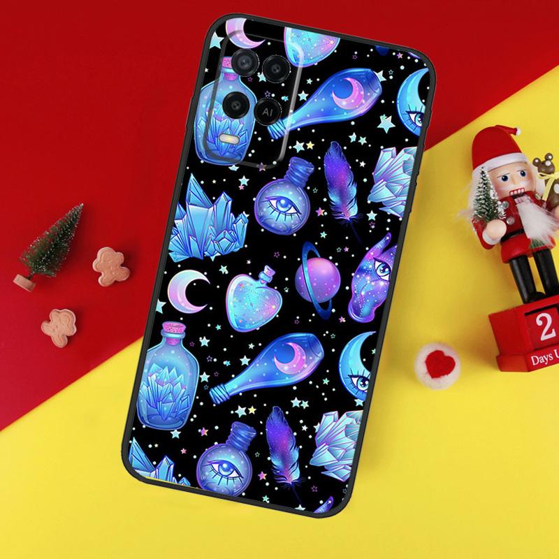 

Occult Witchcraft Moon Gothic Witch Case For Oppo A80 A60 A40 A15 A16 A17 A57 A94 A74 A54 A76 A96 A18 A38 A58 A78 A98 A6 A5 Pro OPPO A40 A40m
