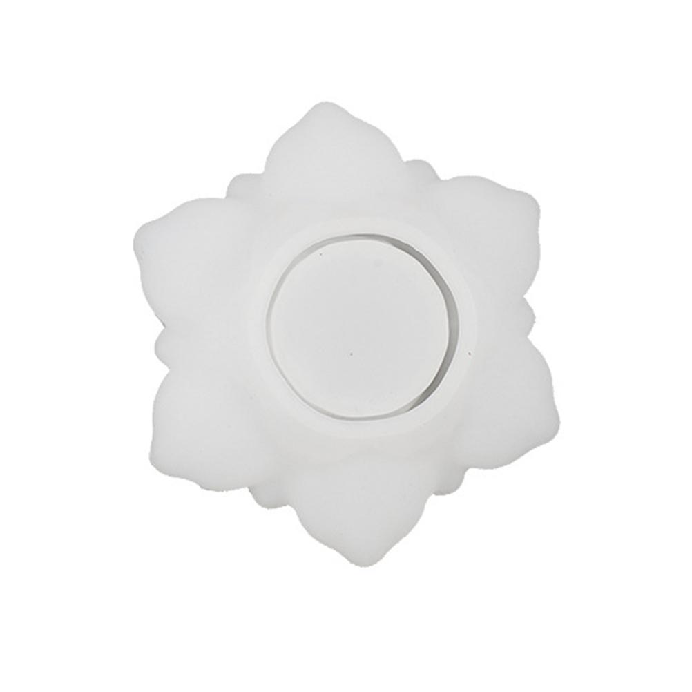 Flower Resin Mold Candle Holder Mold Silicone Mold for DIY Jewelry Box Candy Box Home Table Decor