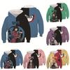 Anime Demon Slayer Kimetsu No Yaiba 3d Hoodie Men Women Pullover Hooded Top Soft Breathable Fabric