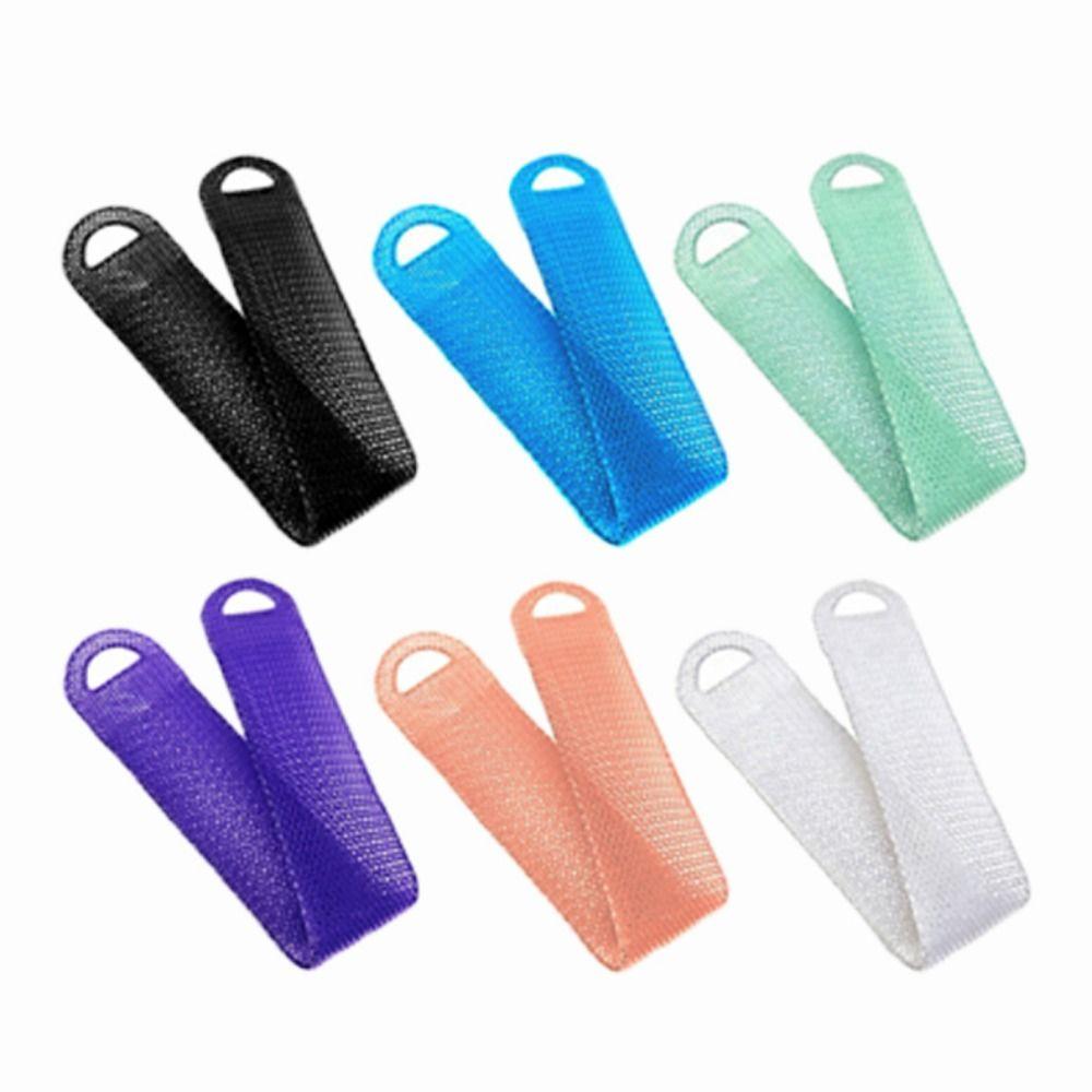 Soft TPU Material Bath Face Towel Antibacterial Duick-dry Honeycomb Massage Towel Deep Cleansing Back Bath Ball Shower Use