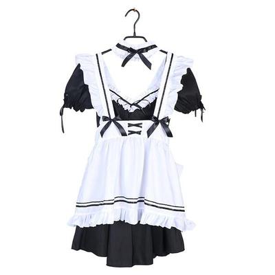 Roztomilé Lolita služebná šaty dívky žena anime cosplay party kostýmy