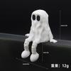Halloween ozdoba dekoracyjna do domu chór duch zabawka człowiek dynia bez twarzy peleryna męski mini model sceny