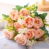 Peony Artificial Flower Bouquets for Weddings & Home Decoration