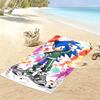 SONIC Beach Towel Perfect for Travel, Outdoor Activities, Swimming, Camping, Hiking