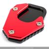 Bruce & Shark Honda CRF250L 2017-19 Exclusive Kickstand Side Stand Stand Stand Plate Extension Aluminum Red