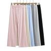 Women's Comfortable Low-Waist Wide-Leg Sweatpants - Spring/Summer Floor-Length Drawstring Slimming Pants