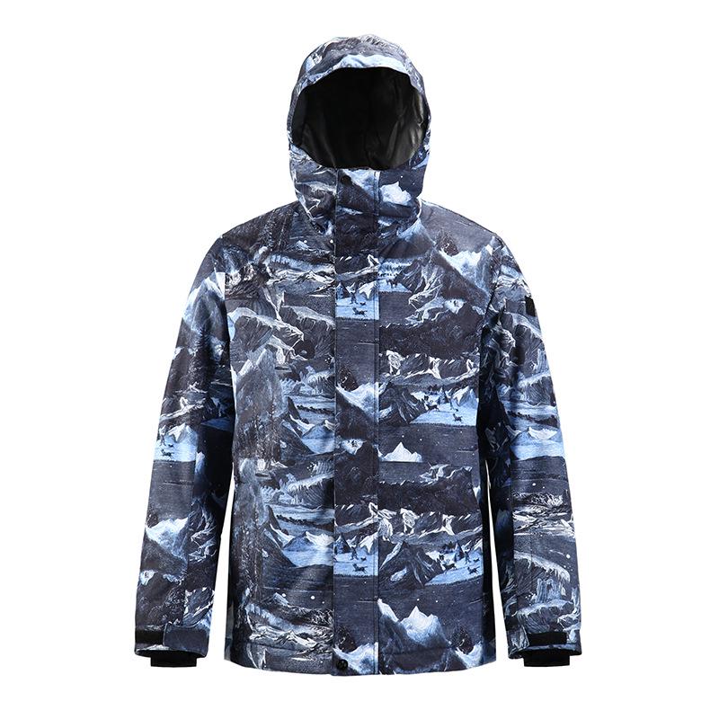 Men's Waterproof Ski Suit: Windproof Snowboard Jacket & Pants Set