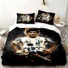 Conjunto de 3 peças Diego Maradona Perfeito para uso no quarto Conjunto de cama confortável inclui uma capa de edredom e duas fronhas Presente ideal de aniversário ou Natal