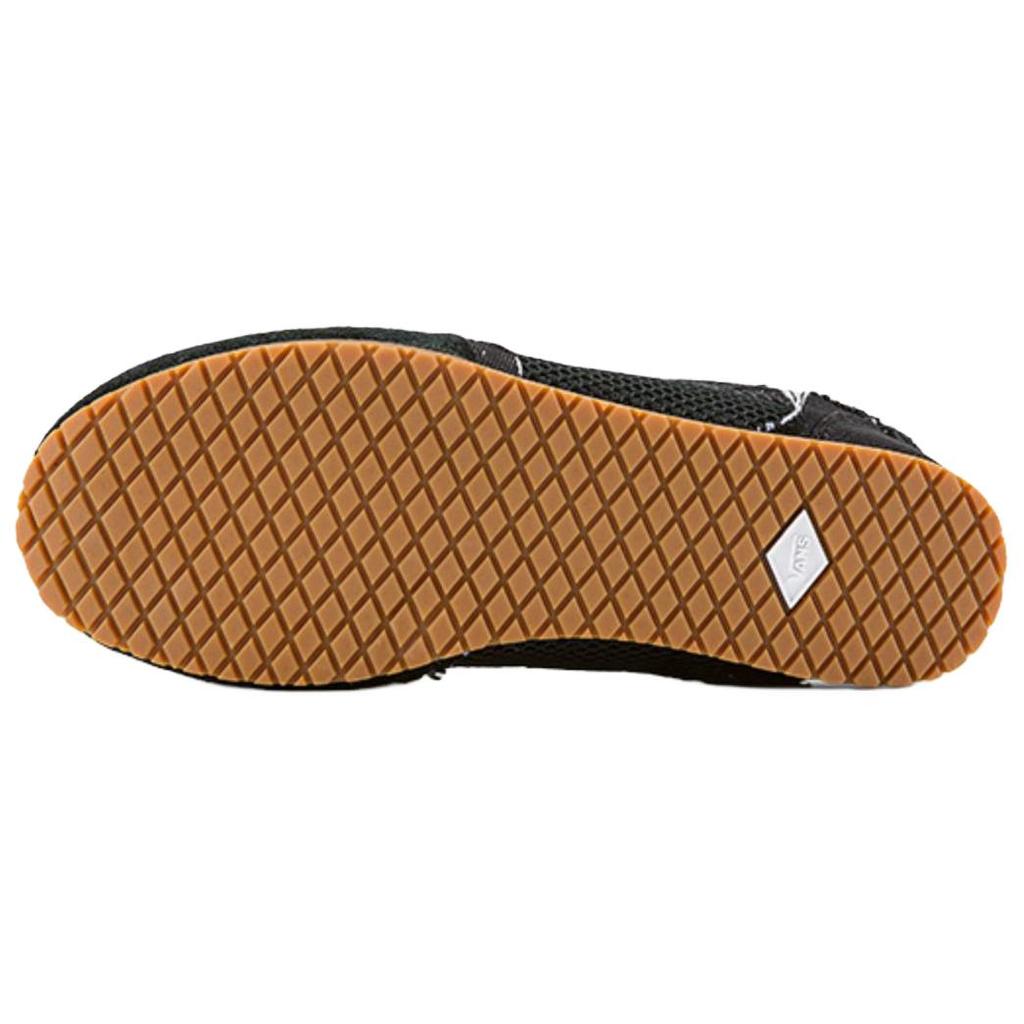 Vans Super Lowpro Frayed Comfortable Soft Thin Sole Low Top Skate Shoes Unisex Sneakers Black VN000EFQCJK