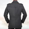 Jarní nové módní bundy pro muže Trenčkot pro muže Business Casual Slim Pánské bundy Veste Homme Chaquetas Hombre
