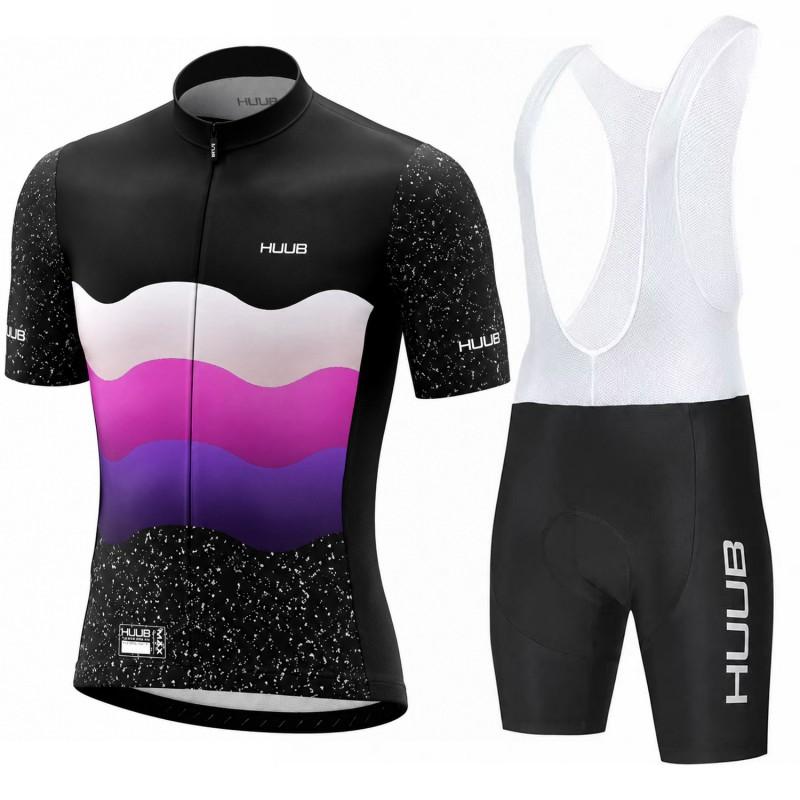HUUB Team Cycling Jersey Short Sleeve Quick Dry Breathable Bike Shirt Road Mountain Biking Use