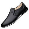 Old Man Head Men's Business Dress Leather Shoes Fleece Fashion Casual Breathable Men's Leather Shoes