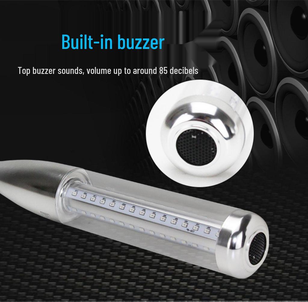 Q7 Aluminum Alloy LED 24V Warning Light: Three-Color, All-in-One Machine Tool Signal with Constant On and Buzzer.