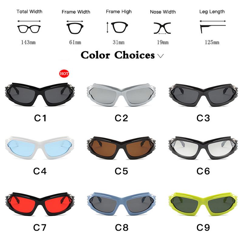 Luxury Vintage Square Sunglasses Men Brand Designer Sun Glasses Women Fashion Y2K Big Frame Female