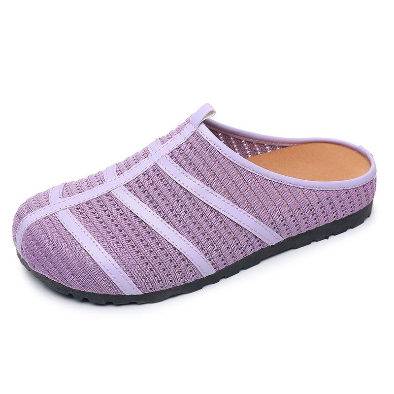 New Style Flat-bottomed Slip-on Women's Loungewear Shoes, Casual One-piece Shoes