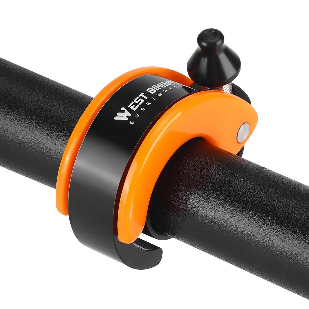 Bicycle Bell Hliníková slitina Bike Bell Ostrý zvuk Jízdní kolo na řídítka Bell Kolo se snadnou instalací
