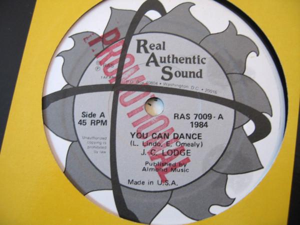 

12inch Record JC LODGE You Can Dance You Cant Hurry Lov RAS7009 Real Authentic 1984 US Reggae Ska Dub Used