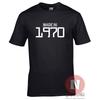 Made In 1970 TShirt Birthday Celebration Present Gift Funny Party Teeshirt