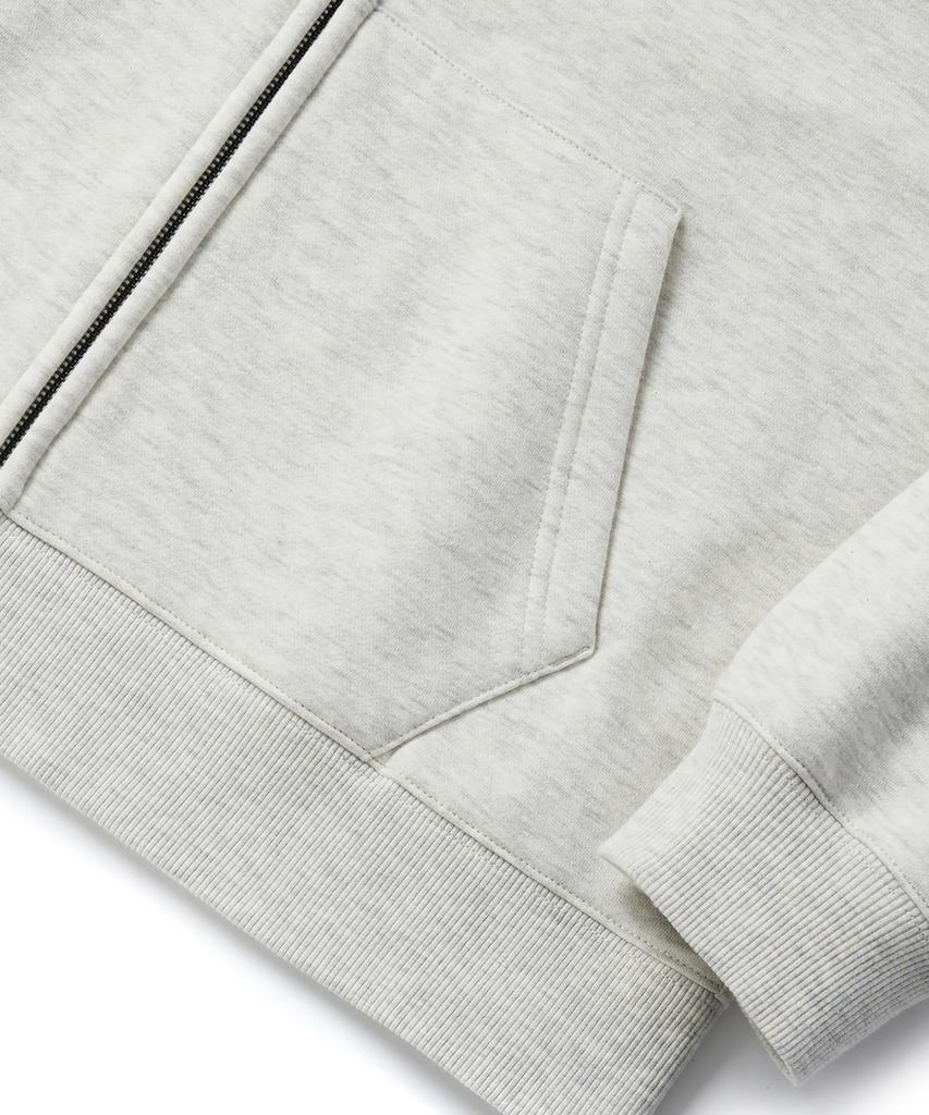 Kulte Small Lettering Zip-Up O.B.Melange