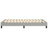 Vidaxl Rama Łóżka Bez Materaca, Jasnoszara, 120X200 Cm, Obita Tkaniną