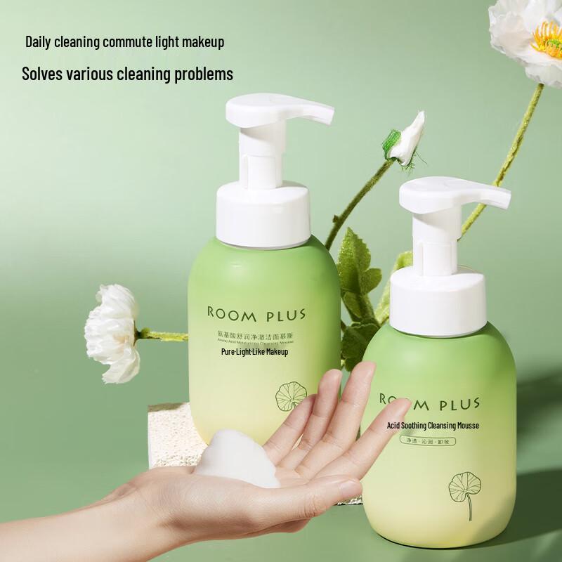 ROOM PLUS Amino Acid Cleansing & Shower Mousse