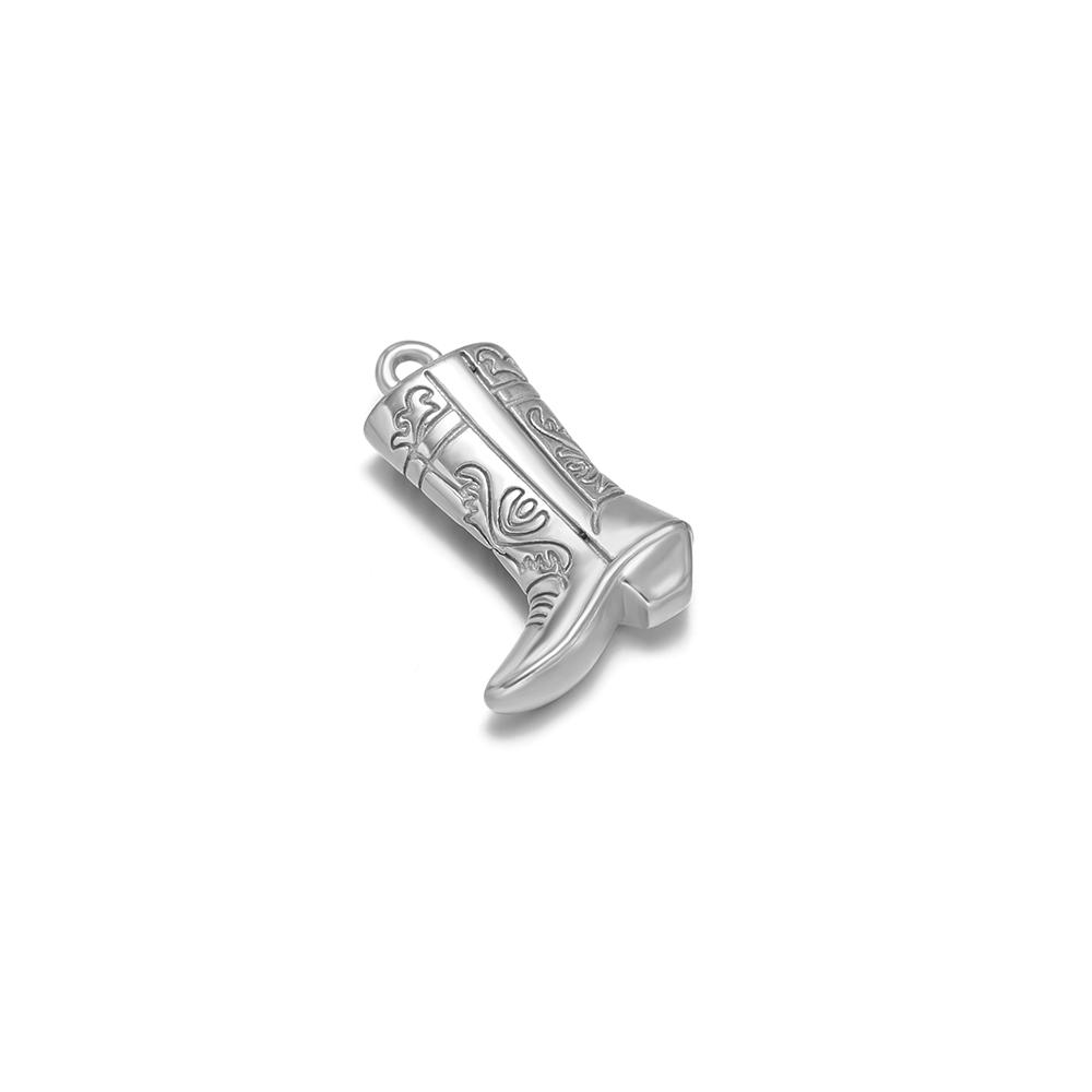 

5pcs Stainless Steel Gold Plated Martin Boot Charms Pendants DIY Necklace Bracelet Jewelry Earring Making Accessories Wholesale