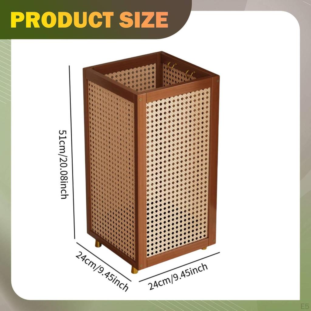 Umbrella Holder Stand Bucket Multipurpose Sturdy Portable Decor Storage Organizer Bin Rack