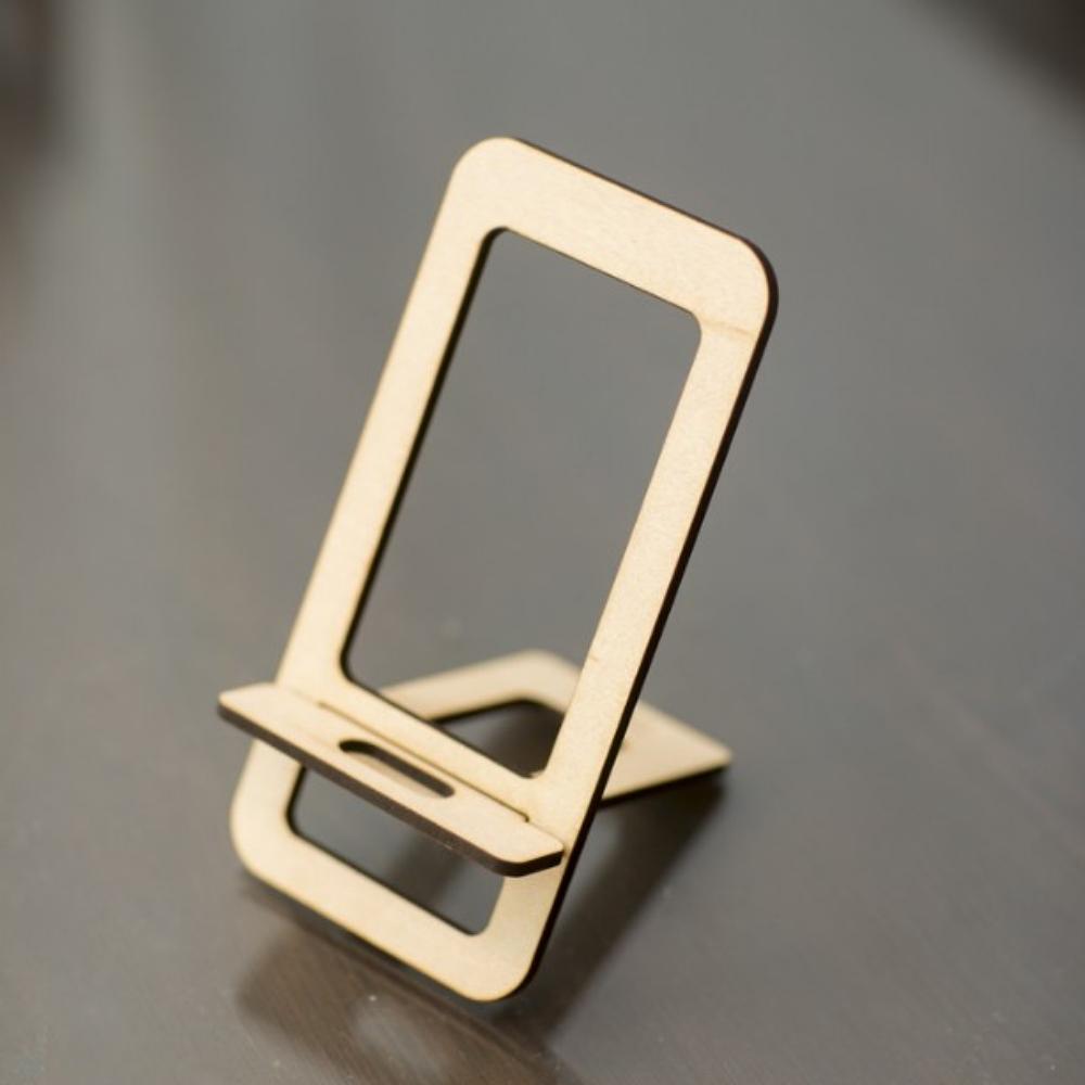 

Портативная подставка для телефона ручной работы