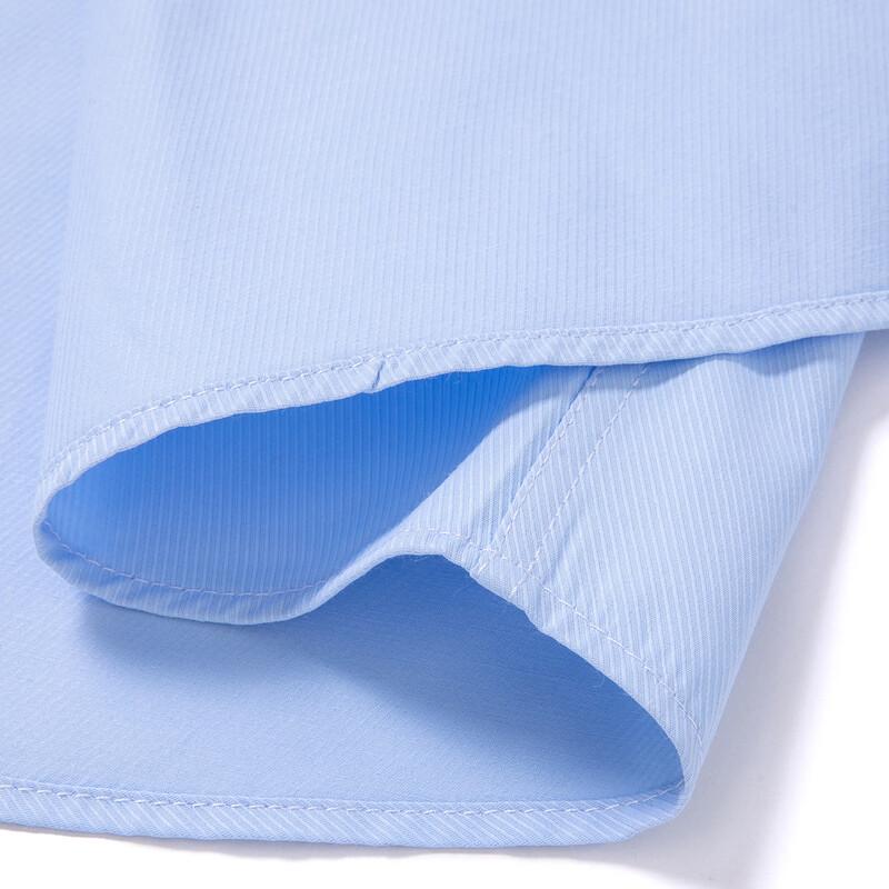 MONTAGUT Men's Soft Combed Cotton Breathable Short-Sleeve Business Shirt
