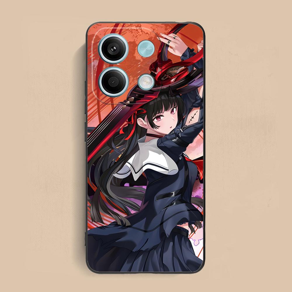 Wuthering Waves Chisa Phone Case for Xiaomi Redmi 15 14 13 12 A5 3 2 1 C Plus 4G 5G Soft TPU Shockproof Cover