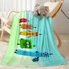 Numberblocks Blanket Soft Warm Cozy Suitable for Office Office Chair Seaside Four Seasons Multipurpose Digital Print