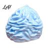 Soft Cream Toy Stress Relief with Building Blocks Shapeable Crunchy Squeeze Sensory Ball Slow Rising for Kids and Adults Ice