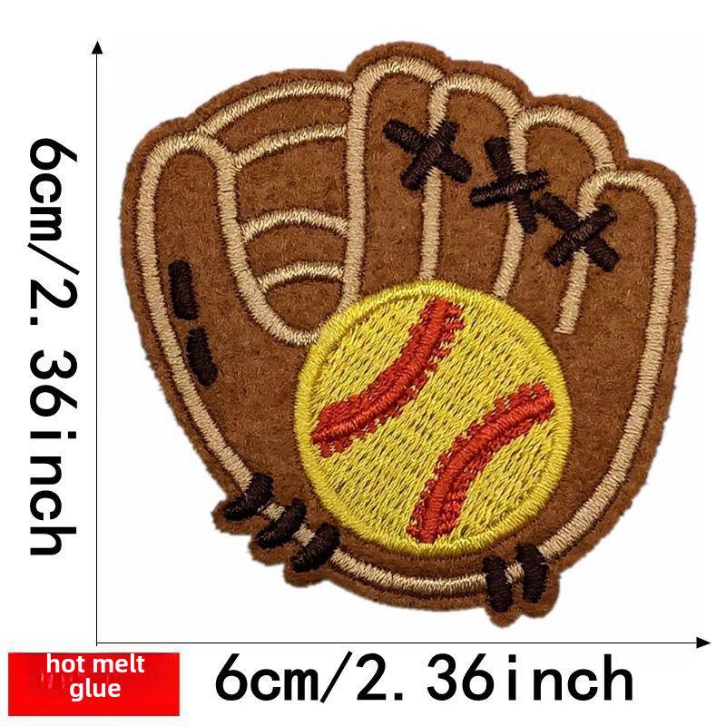 Jianxing Cross-Border Sports Embroidery Patch for Clothing Decoration