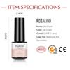 ROSALIND Mini Nail Polish Gel Semipermanent UV Multiple colors Varnish Hybrid Nail Art Soak Off Top Base Coat Regular Gel Lacquer