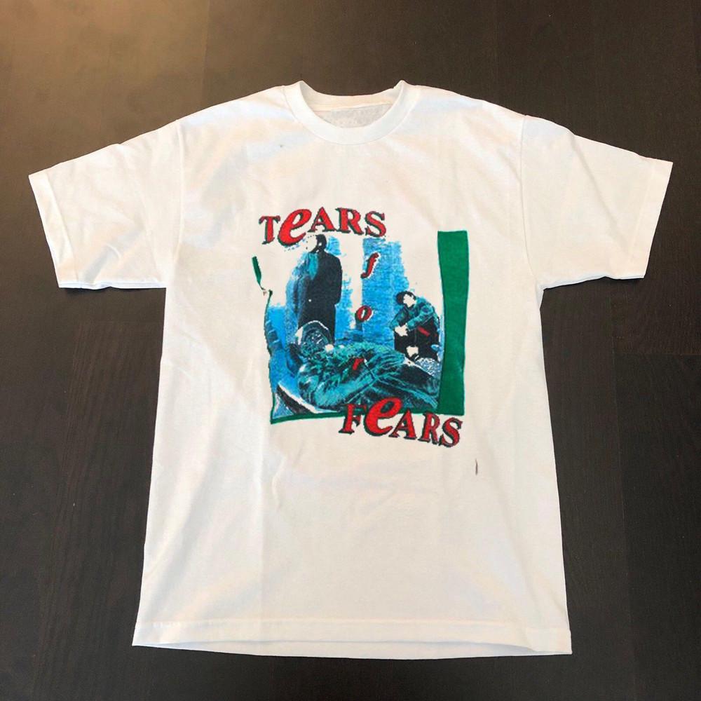 Tears For Fears Band White T-Shirt Unisex Cotton Tee Size S-4XL VN2143 Unisex T-Shirt
