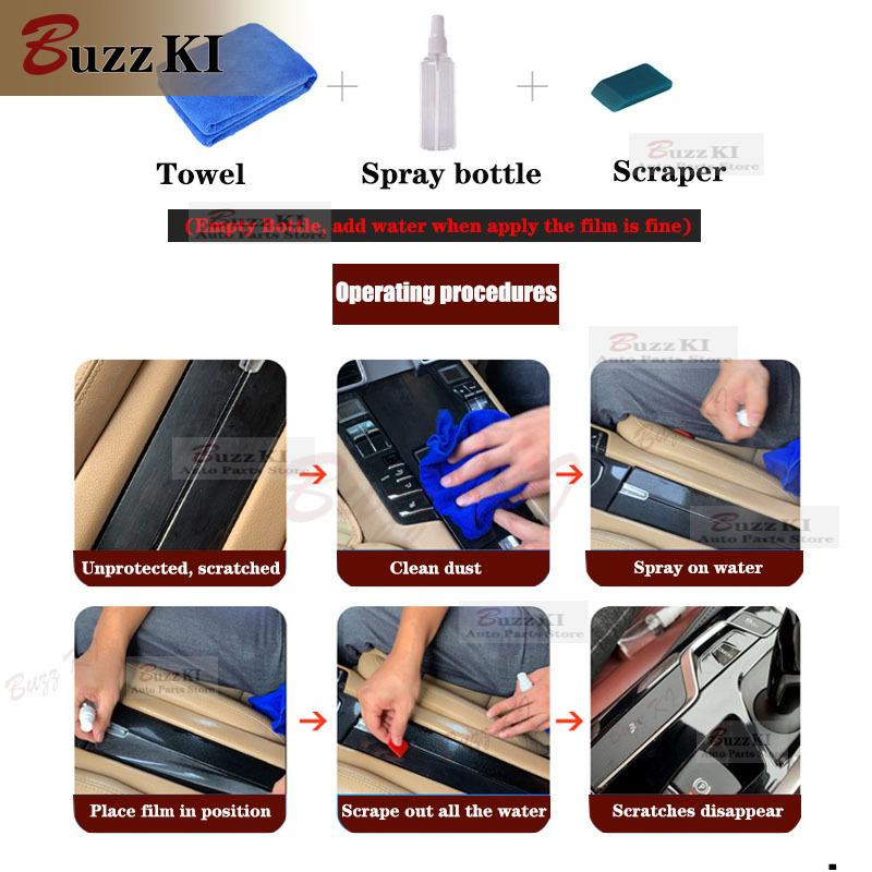 For Kia K8 GL3 2021-2022 TPU Dashboared Instrument Panel Screen Protector Car Accessories Interior Stickers Repair Film Cover hbwjx00