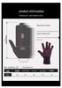 Heat-Resistant Anti-Scald Double-Sided Beaded Hairdressing Gloves for Curling Irons and Straighteners