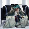 Off Campus Hannah and Garrett Knitted Blankets Flannel Throw Blanket Summer Air Conditioning Decoration Soft Warm Bedsprea,