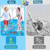 Dolphin Water Spray Mat for Children - Outdoor Lawn Play & Beach Surfing Game