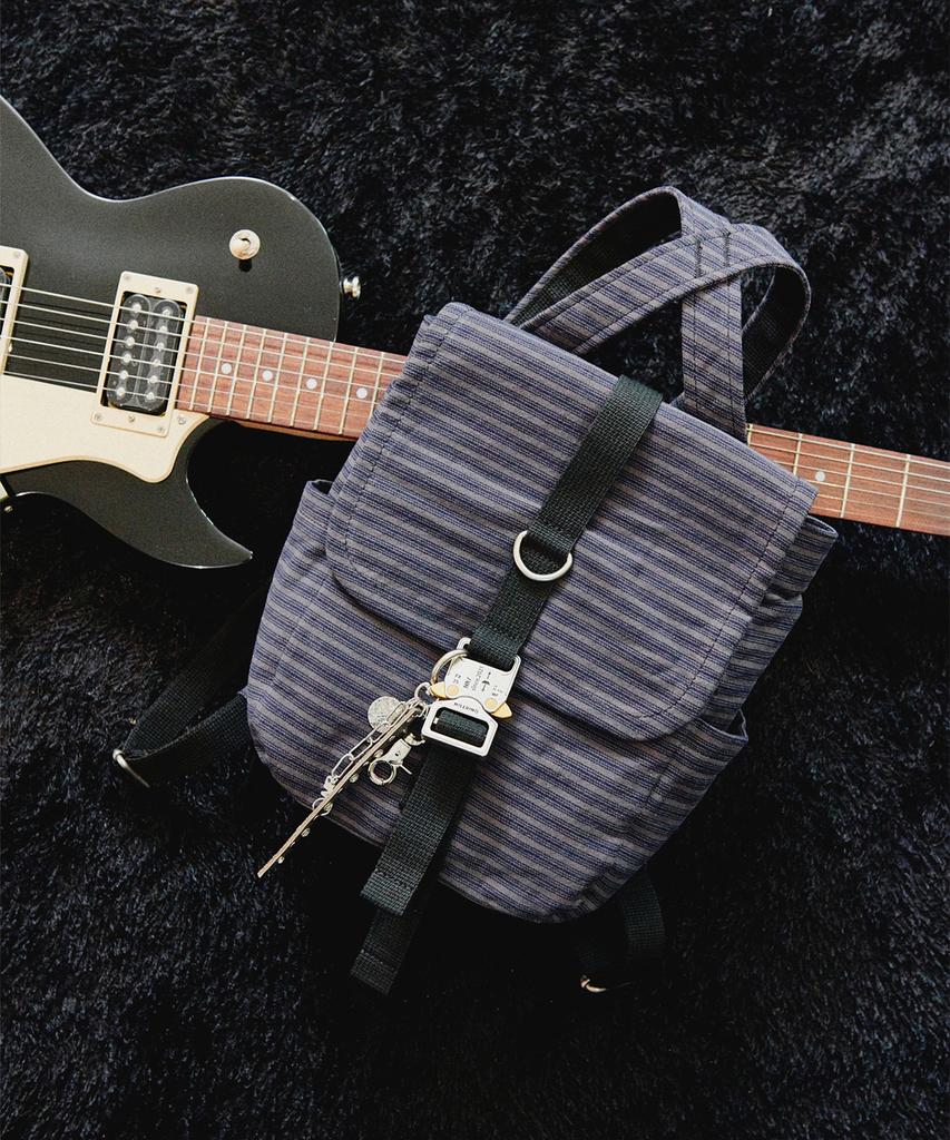 Nillring 5Pm30 Backpack Stripe Mini _ Gray