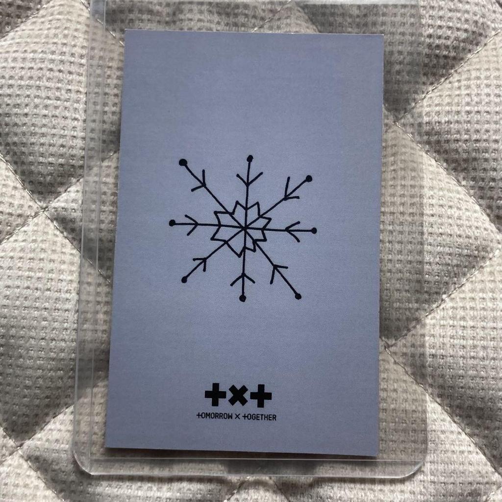 [USED] TXT Gayo Daejeon SBS Korea Exclusive Pre-Recording Sanok Yeonjun Trading Card