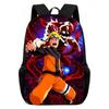 Naruto Anime Printed Kids School Backpack Elementary Students Lightweight Ergonomic Dual-Shoulder Bag Unisex