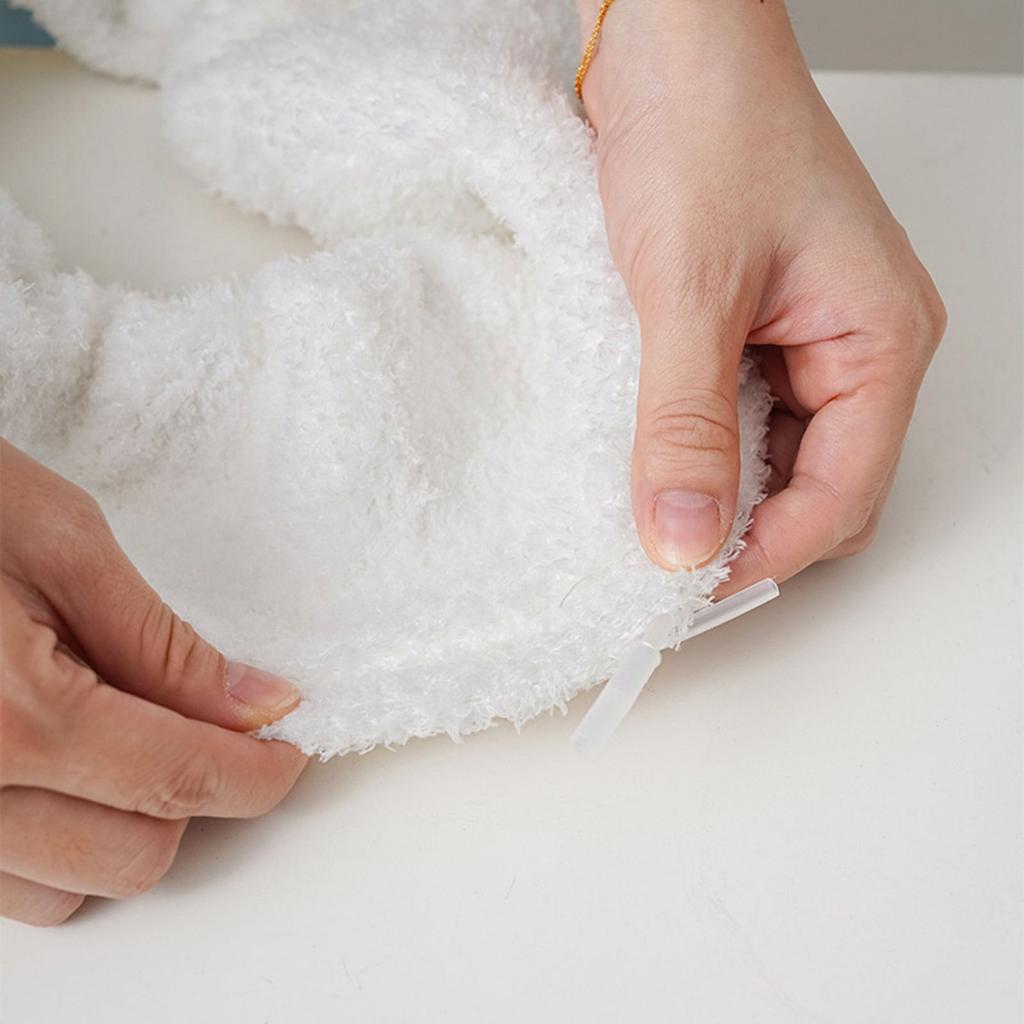 Toilet Seat Cushion With Thickened Design, Seat Cover, Winter Household Plush Adjustable Handle