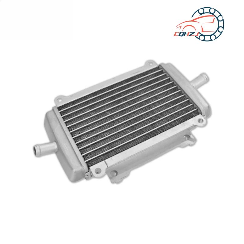CQHZJ Motorcycle Aluminium Engine Radiator Cooler Cooling Water Tank For VESPA GTS300 Motocross Racing Accessories