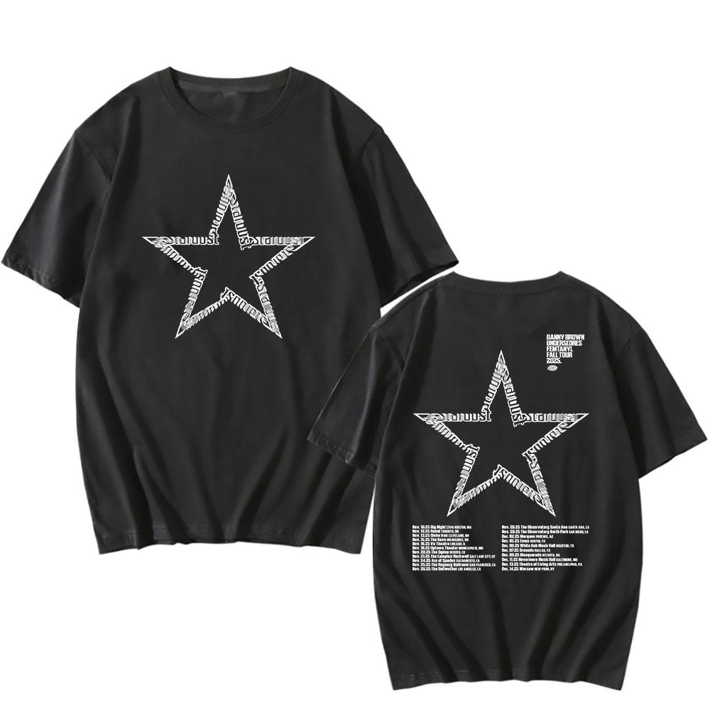 Danny Brown Stardust Tour Tshirts Unisex Clothes Cotton Short Sleeve Tee Fashion T-shirt Graphic Tees