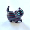 Miniature Cute Wooden Cat Desk Ornaments Office Accessories Home Decor Interior New Year 2025 Decoration Gift Event Souvenirs